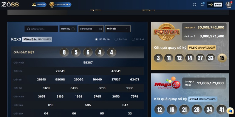 Cách tính lô đề ngày mai trên Zo88