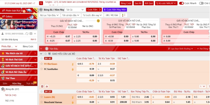 Tuyệt chiêu cá độ bóng đá